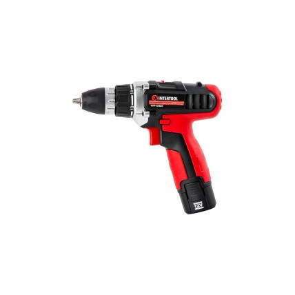 Шуруповерт акумуляторний Intertool 12 В SemiPro