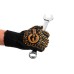 Рукавички Intertool 60/40 з точкою 90 г чорні 10