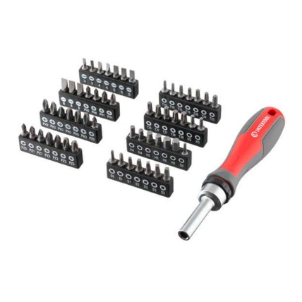 Викрутка Intertool реверсивного Pro 57 од.
