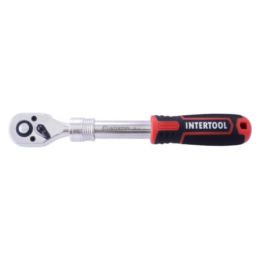 Рукоятка із храповим механізмом Intertool 3/8