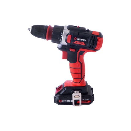 Шуруповерт акумуляторний Intertool 18 В Storm