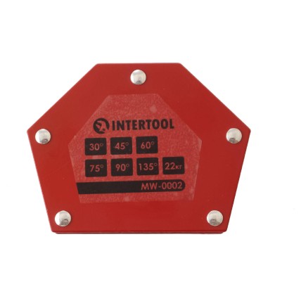 Тримач магнітний для зварювання Intertool 22 кг трапеція