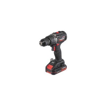 Шуруповерт акумуляторний Intertool 20 В x 2 Ач Li-Ion Brushless Storm