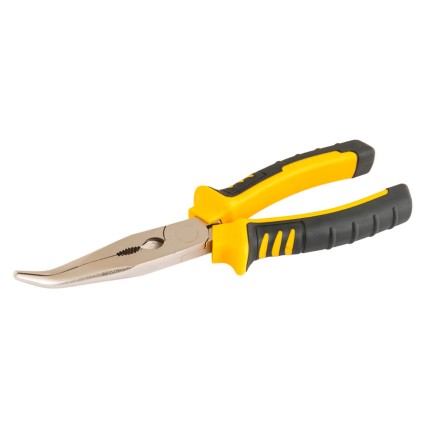 Щипці зігнуті Mastertool 200 мм