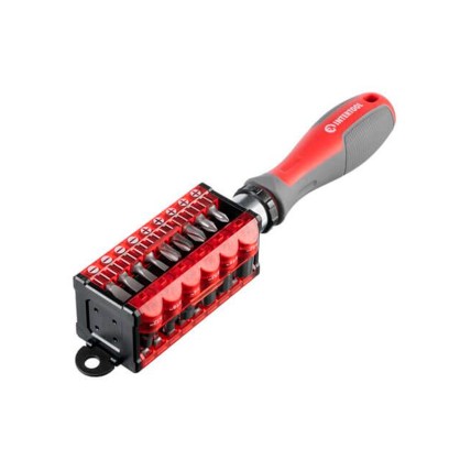 Викрутка Intertool – реверсійна 31 од.