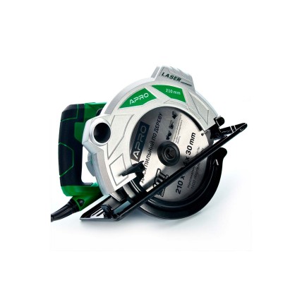 Пила дискова Apro C210 2300Вт x Ø210мм