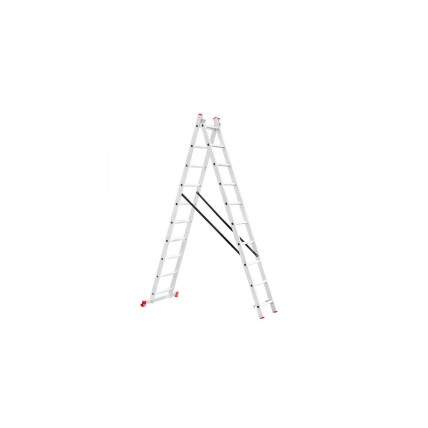 Сходи 2-х розкладна Intertool - 4810 мм х 2x10 ступенів (LT-0210)