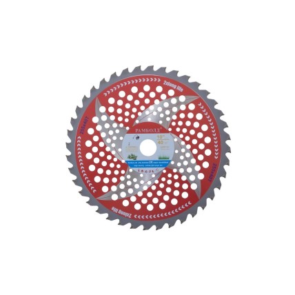 Диск для тримера Рамболд - 255 мм x 40Т побідитовий червоний Pro (4871)