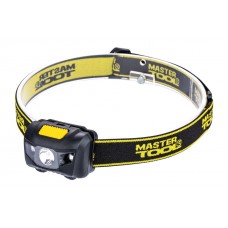 Ліхтар налобний Mastertool - 2LED x 1 Вт x 4 режиму (94-0812)