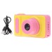 Дитячий цифровий фотоапарат Smart Kids Camera V7 baby T1. Колір рожевий