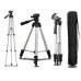 Штатив для телефону та фотоапарата Tripod 3110 PRO портативний трипод 0,35-1.02м висота. Колір: срібний