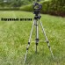 Штатив для телефону та фотоапарата Tripod 3110 PRO портативний трипод 0,35-1.02м висота. Колір: срібний