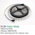 Світлодіодна стрічка SMD 5050 RGB LED 5 м IP65 з пультом та блоком живлення 220v, 5м, Стрічка світлодіодна 5050