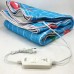 Електропростирадло електричне простирадло з підігрівом Electric Blanket 170х150см блакитна клітина