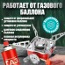 Газовий пальник кемпінгова плита газовий примус газова плита портативна з чохлом, похідний таганок