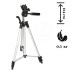 Штатив для камери, телефону, трипод, тринога TriPod 330A 0.50-1.35м, штатив для блогера, для зйомки