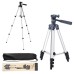 Штатив для телефону та фотоапарата Tripod 3110 PRO портативний трипод 0,35-1.02м висота. Колір: срібний