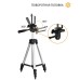 Штатив для телефону та фотоапарата Tripod 3110 PRO портативний трипод 0,35-1.02м висота. Колір: срібний