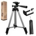 Штатив для телефону та фотоапарата Tripod 3110 PRO портативний трипод 0,35-1.02м висота. Колір: срібний