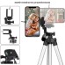 Штатив для телефону та фотоапарата Tripod 3110 PRO портативний трипод 0,35-1.02м висота. Колір: срібний