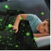 Плед, що світиться в темряві, плюшеве покривало Blanket kids Magic Star 150х100 см флісова ковдра. Колір: сірий