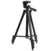 Штатив для телефону та фотоапарата Tripod 3120 PRO портативний трипод 0,35-1.02м висота. Колір: чорний