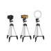 Штатив для телефону та фотоапарата Tripod 3110 PRO портативний трипод 0,35-1.02м висота. Колір: срібний