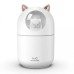 Зволожувач повітря Humidifier H2O Cat USB із котиком на 300мл. Колір: білий