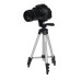 Штатив для телефону та фотоапарата Tripod 3110 PRO портативний трипод 0,35-1.02м висота. Колір: срібний