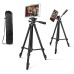 Штатив для телефону та фотоапарата Tripod 3120 PRO портативний трипод 0,35-1.02м висота. Колір: чорний