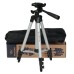 Штатив для телефону та фотоапарата Tripod 3110 PRO портативний трипод 0,35-1.02м висота. Колір: срібний